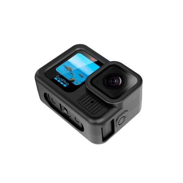 [356] Ốp bảo vệ GoPro 13 / 12 / 11 / 10 / 9 kèm nắp pin sạc Puluz - Metroshop