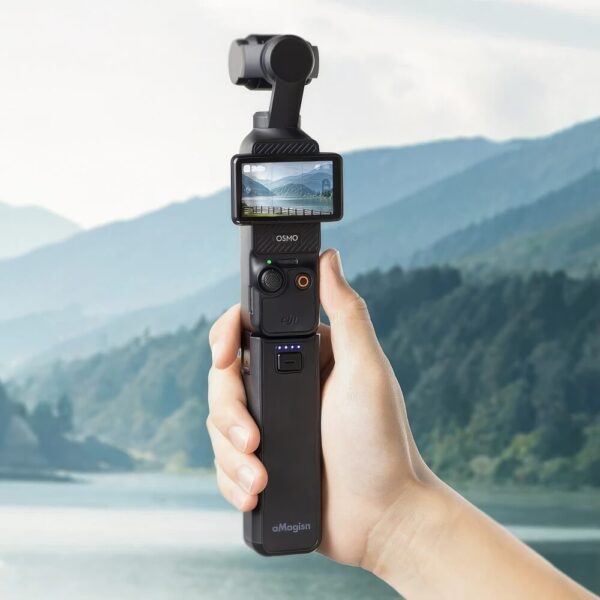 [568] Tay cầm pin mở rộng DJI Osmo Pocket 3 Amagisn - Metroshop