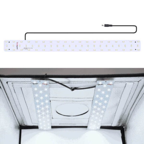 [54] Đèn Led Gắn Rời Hộp Chụp Sản Phẩm Puluz Kèm Adapter - Metroshop