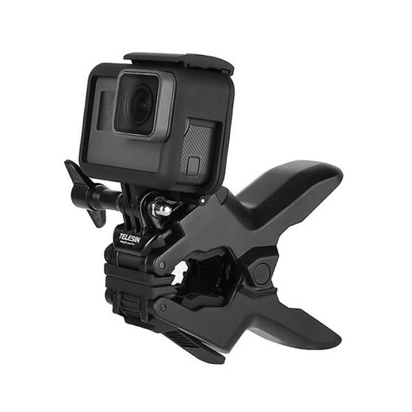 [696] Kẹp GoPro đa năng Telesin ( Jaws Flex Clamp ) - Metroshop