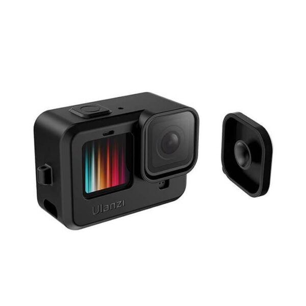 [563] Ốp Silicone bảo vệ GoPro 12 / 11 / 10 / 9 có nắp che Camera Ulanzi G9-1 - Metroshop