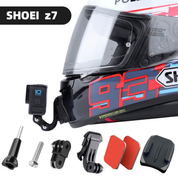 [453] Bộ mount dán cằm nón bảo hiểm SHOEI / AGV / HJC / Motorax - Metroshop