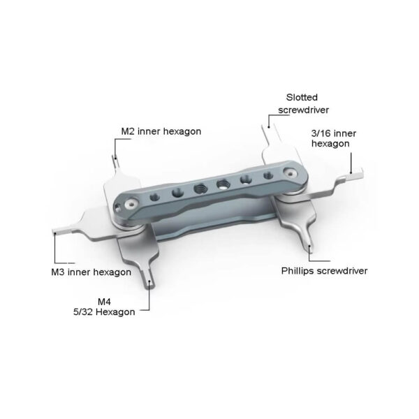 [638] Bộ tool đa năng gắn phụ kiện máy ảnh UURIG PT-18 - Metroshop