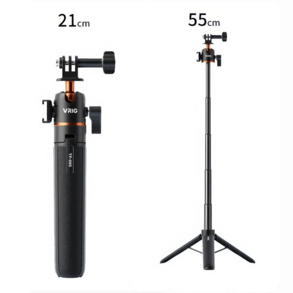 [499] Gậy tích hợp tripod GoPro - Action Cam VRIG TP-08S - Metroshop