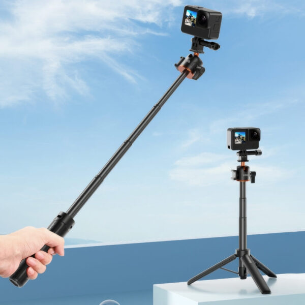 [499] Gậy tích hợp tripod GoPro - Action Cam VRIG TP-08S - Metroshop