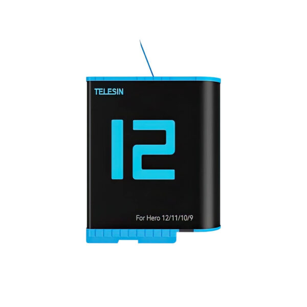 [906] Pin GoPro 12 / 11 / 10 / 9 Telesin (1750mAh) V3 - Metroshop