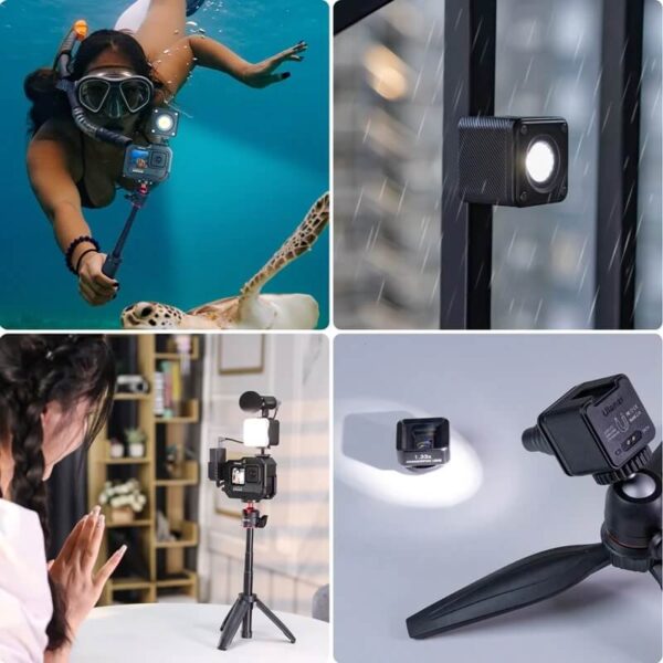 [425] Đèn LED mini điện thoại - GoPro Ulanzi L2 Cute Lite - Metroshop