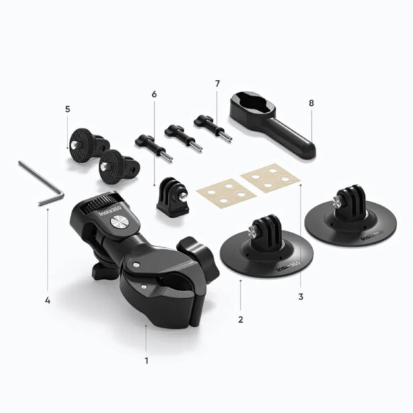 [419] Motorcycle Mount Bundle insta360 V2 - Metroshop