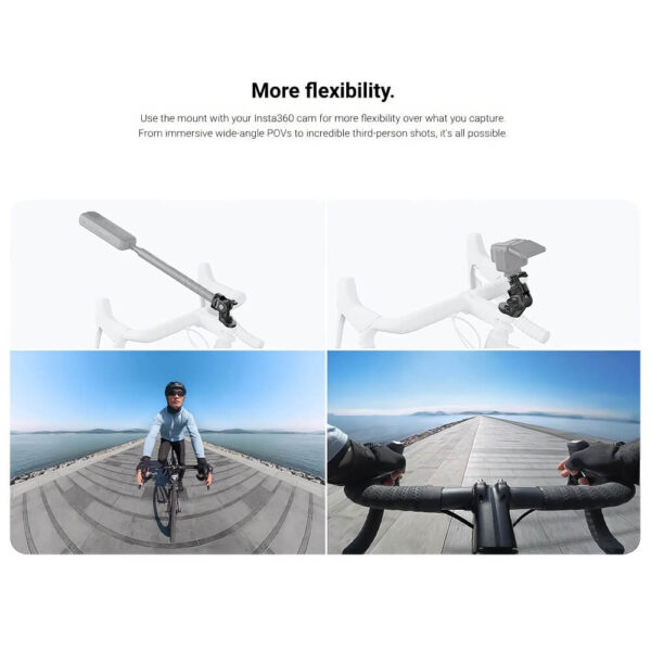 [943] Pat gắn insta360 đầu xe đạp Bike Headset Cap Mount - Metroshop