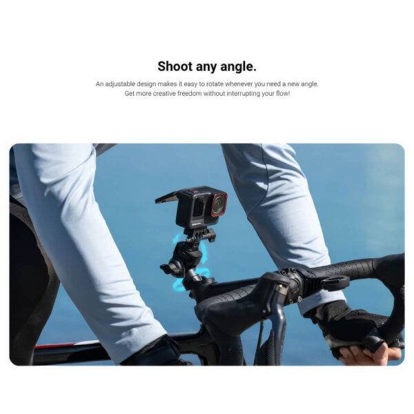 [943] Pat gắn insta360 đầu xe đạp Bike Headset Cap Mount - Metroshop