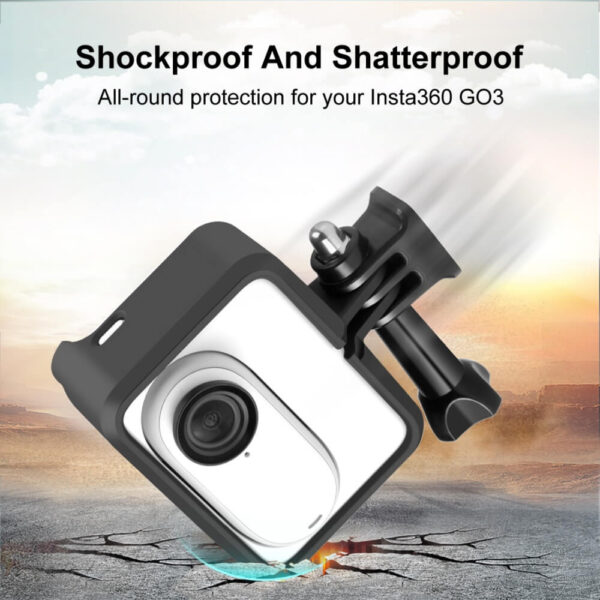 [65] Khung insta360 GO 3S / GO 3 ngàm GoPro Puluz - Metroshop