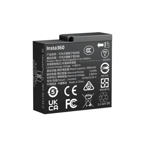 [972] Pin insta360 Ace Pro 2 1800mAh chính hãng - Metroshop