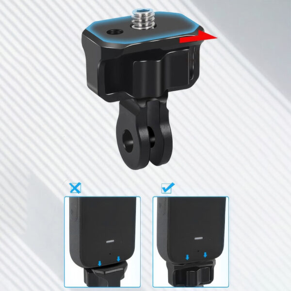 [262] Đầu chuyển chân GoPro sang chân máy ảnh - Metroshop