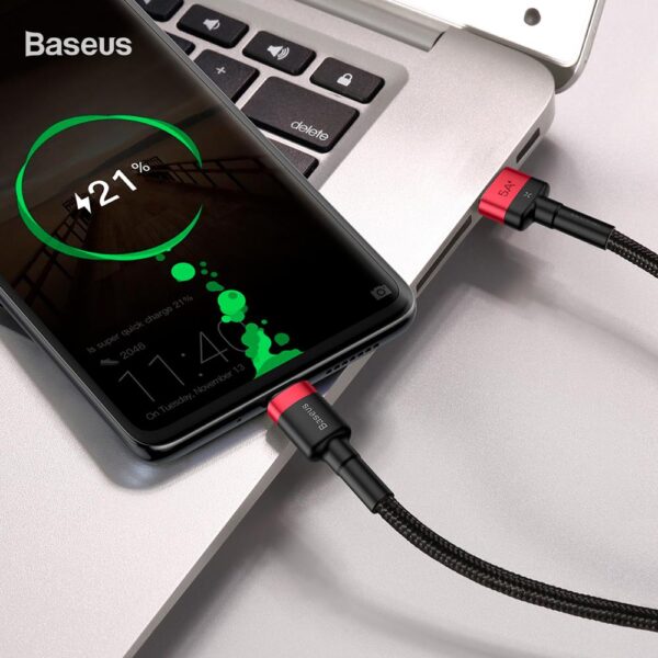 [533] Dây sạc Type-C Baseus 40W sạc siêu nhanh Samsung Huawei - Metroshop