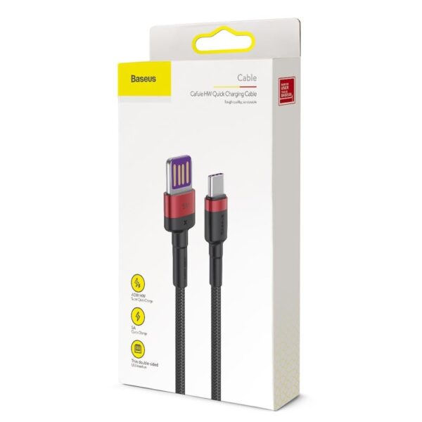 [533] Dây sạc Type-C Baseus 40W sạc siêu nhanh Samsung Huawei - Metroshop