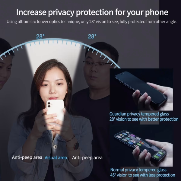 [69] Cường lực chống nhìn trộm iPhone 13 Series Nillkin - Metroshop