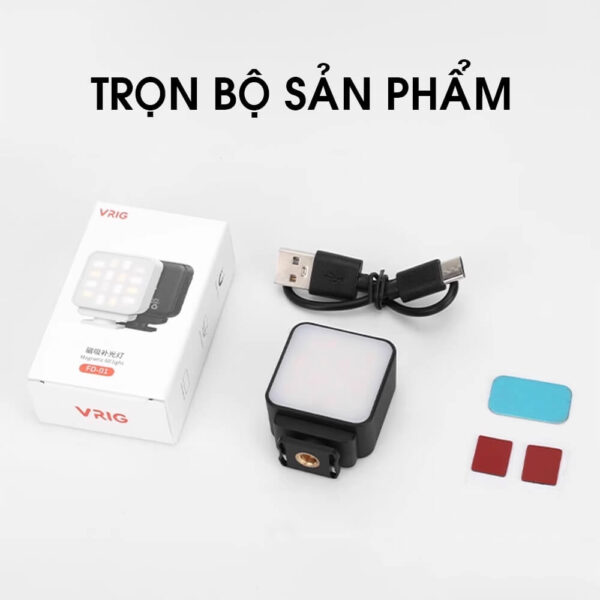 [53] Đèn LED Mini đa năng hít nam châm VRIG FD-01 - Metroshop