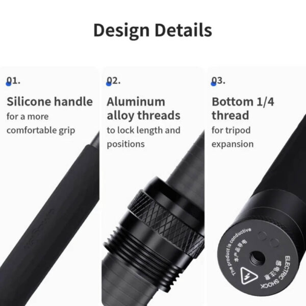 [687] Gậy Carbon Insta360 / Action Cam dài 3 Mét aMagisn - Metroshop