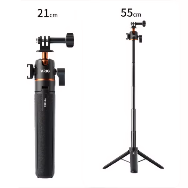 [499] Gậy tích hợp tripod GoPro - Action Cam VRIG TP-08S - Metroshop