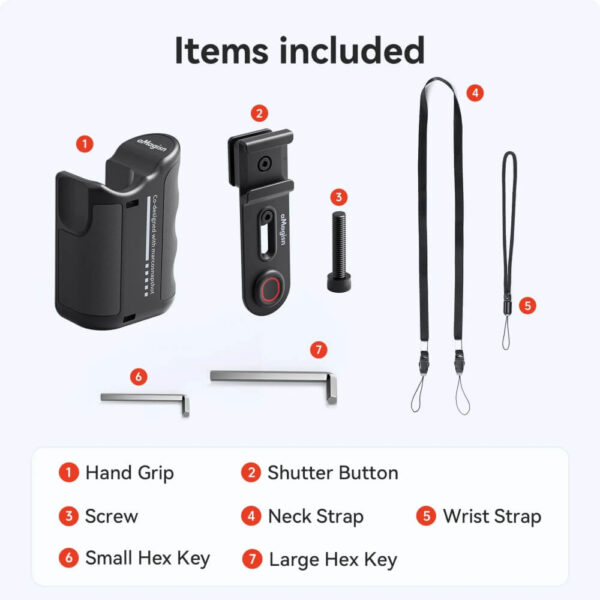 [430] Grip chụp hình cho insta360 Ace Pro 2 / GoPro aMagisn - Metroshop