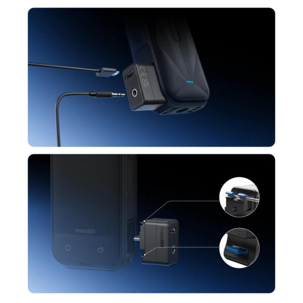 [848] Insta360 X5 Mic Adapter chính hãng - Metroshop