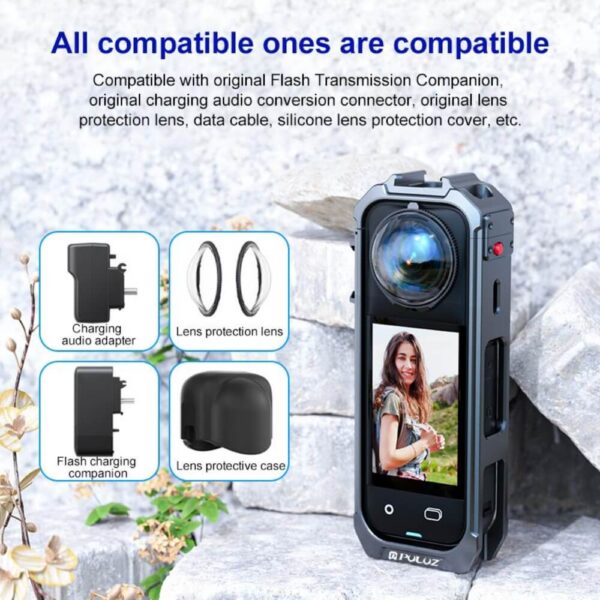 [849] Khung bảo vệ insta360 X5 Puluz PU748H - Metroshop