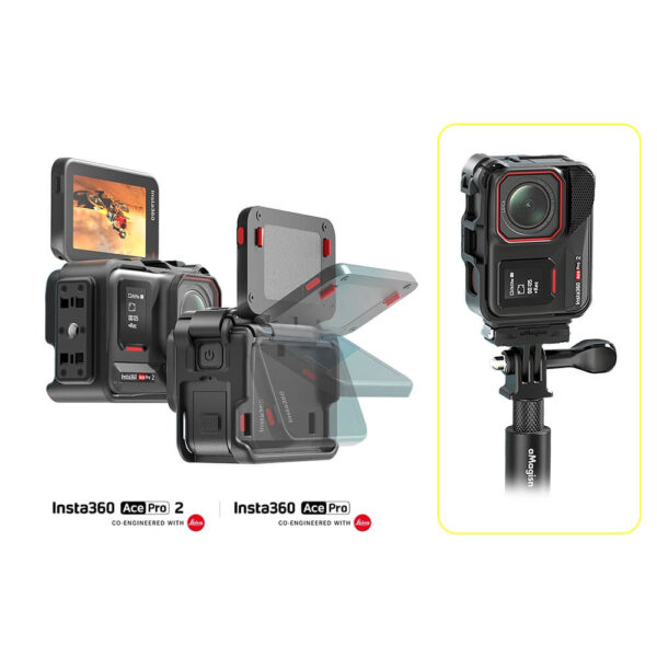 [289] Khung insta360 Ace Pro 2 / Ace Pro quay dọc Amagisn - Metroshop