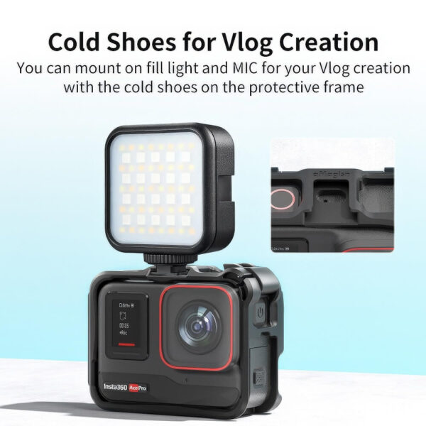 [289] Khung insta360 Ace Pro 2 / Ace Pro quay dọc Amagisn - Metroshop