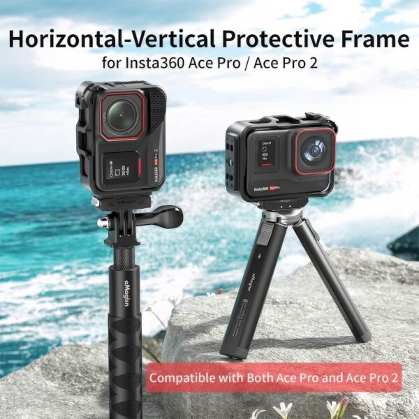 [289] Khung insta360 Ace Pro 2 / Ace Pro quay dọc Amagisn - Metroshop
