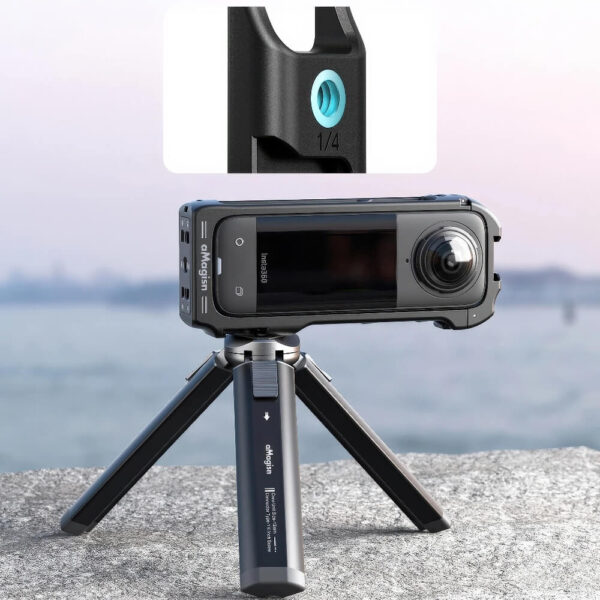[941] Khung insta360 X4 ngàm Ace Pro aMagisn AD01-B - Metroshop