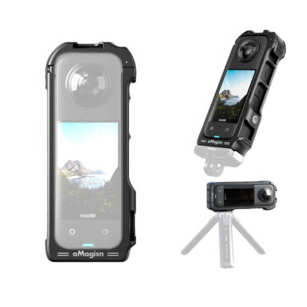 [941] Khung insta360 X4 ngàm Ace Pro aMagisn AD01-B - Metroshop