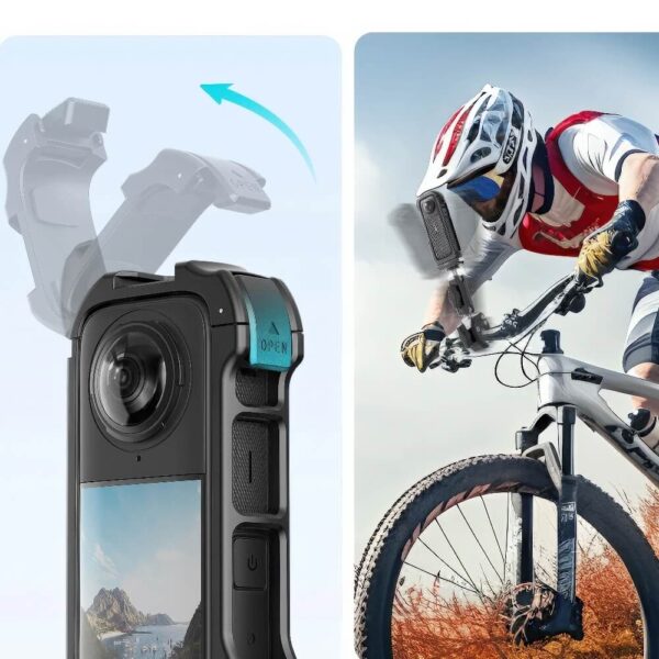 [941] Khung insta360 X4 ngàm Ace Pro aMagisn AD01-B - Metroshop