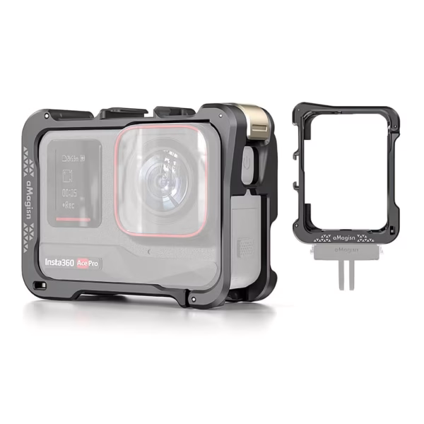 [284] Khung kim loại insta360 Ace Pro 2 & Ace aMagisn quay dọc - Metroshop