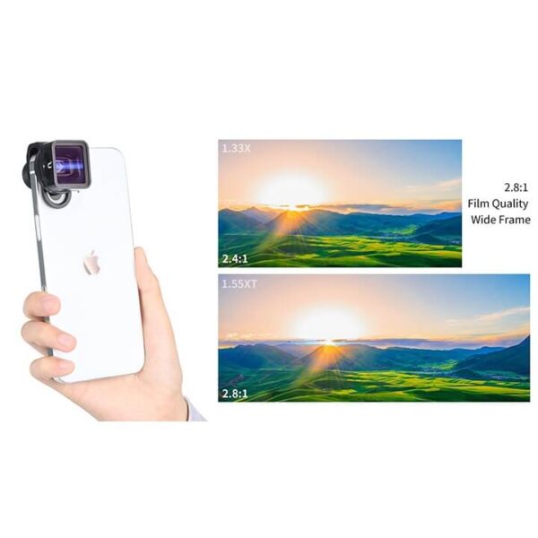 [319] Lens Anamorphic 1.55XT cho điện thoại Ulanzi - Metroshop