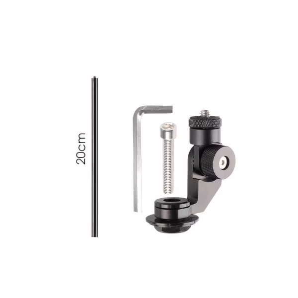 [147] Mount gắn insta360 - Action Cam cổ ti xe đạp - Metroshop