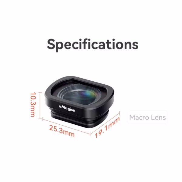 [209] Ống kính Macro DJI Osmo Pocket 3 aMagisn - Metroshop