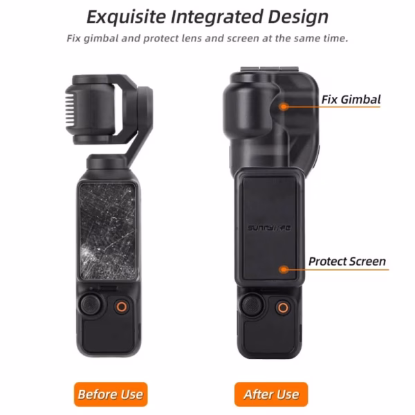 [514] Vỏ bảo vệ DJI Osmo Pocket 3 Sunnylife Z754 - Metroshop